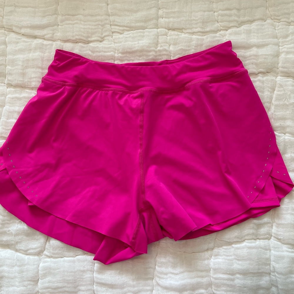 Women's Pink Athletic Shorts